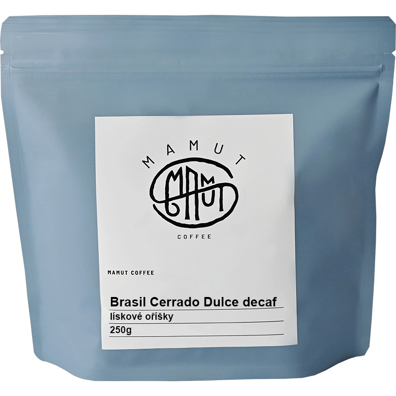 Brazílie Cerrado dekofein 250g