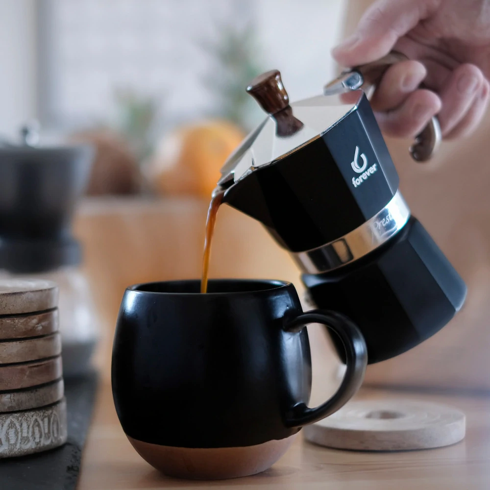 Moka konvička Forever Miss Moka Prestige Radica